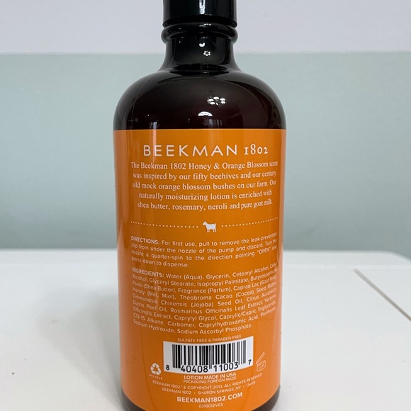 Beekman 1802 hand & body wash and goat milk lotion , Honey & orange blossom - Picture 5 of 8